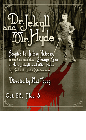 blood dripping Jekyll poster