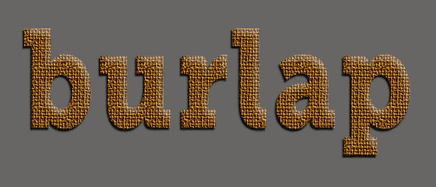 burlap